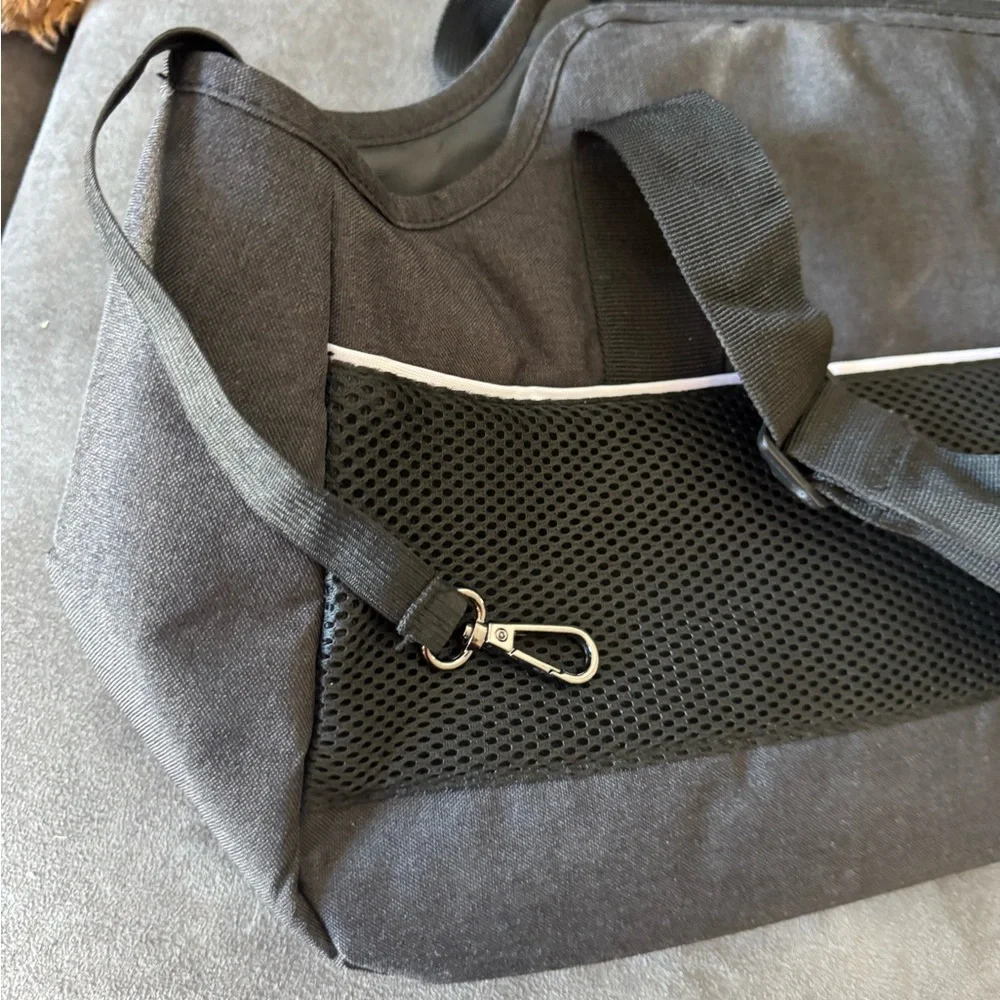 Black Pet Carrier Tote Bag